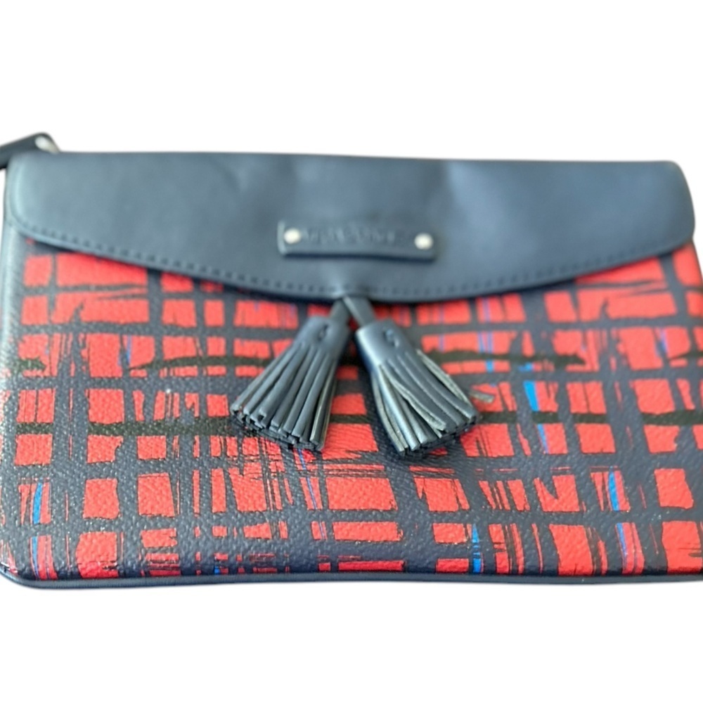 Vera Bradley Women's Tassel Wristlet Plaid Multicolor Wallet